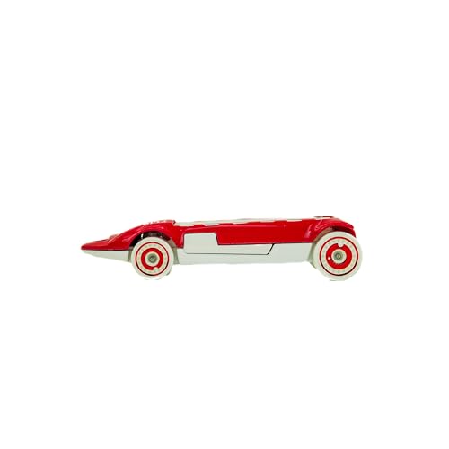 Hot Wheels - Twin Tags - Experimotors 5/5 - JJH64 - Short Card - czerwony - Mattel 2026 166/250 - zawieszka do walizki - 1:64