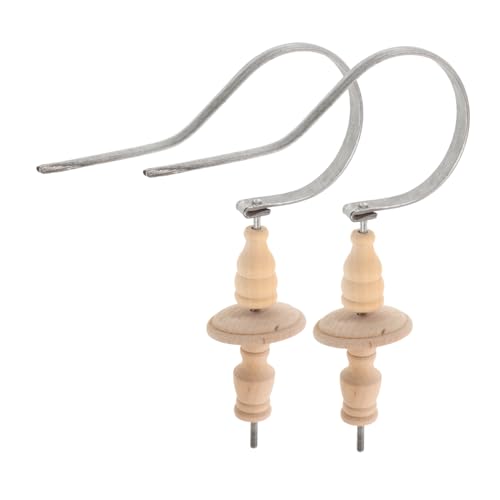 ibasenice Set of 2 Bird Cage Hooks Bird Cage Hanger Parakeet Finch Replacement Parts