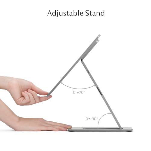Image of SOTSU FlipAction Pro 16 inch Gen2 Premium Portable Monitor | Super Compact | Pivot Rotate | 2560x1600 DCI P3 | 120Hz | 400 Nits | Full Metal CNC | Perfect Match for Mac and Windows (Metallic Gray)