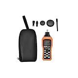 Portable Tachometer Meter,50-19999RPM Accuracy Contact-Type Digital Tachometer Meter,Motor Speed Gauge Tester,with Backlit LCD Display,High Reliability and High Safety Performance