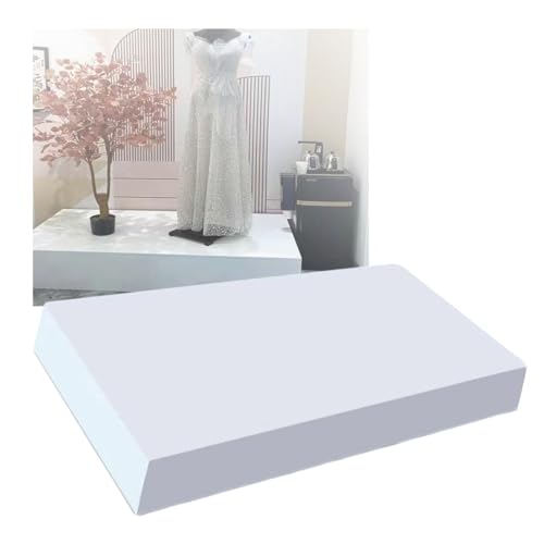 Piédestal carré pour magasin de vêtements et d'accessoires de mode