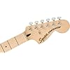 Squier Affinity Series Stratocaster Electric Guitar, Black, Maple Fingerboard