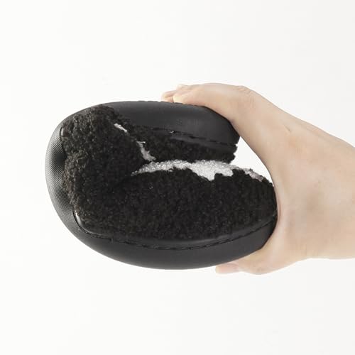 Image of Slippers for Women Men Fuzzy Memory Foam Slipper Fluffy Winter Soft Warm Slip On House Shoes