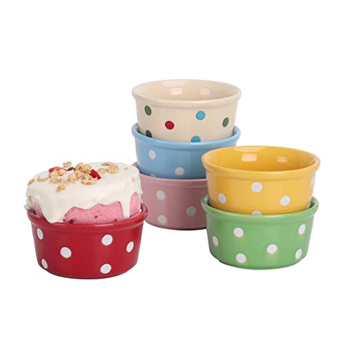 Lot de 6 coupelles à soufflé Cover