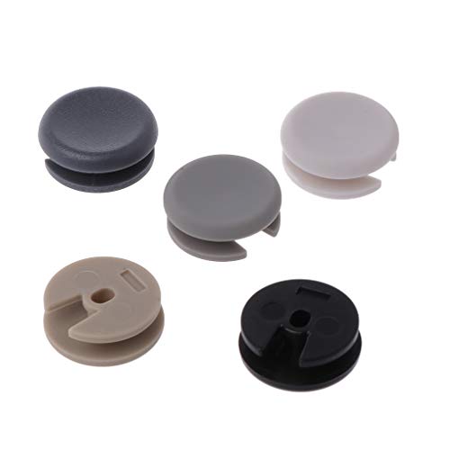 Image of 5Pcs Analog Joystick Thumbstick Grip Cap Control Cover Button Replacement Repair Part for 3DS 3DSLL 3DS XL