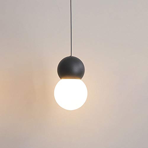 Lustre suspension LED blanc 5W géométrique pour luminaire de plafond et îlot cuisine