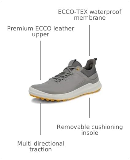 Image of ECCO Golf Core Lace Waterproof Golf Shoe