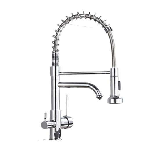 Grifo mezclador de agua ZH1YFD con cabezal extraíble negro 1