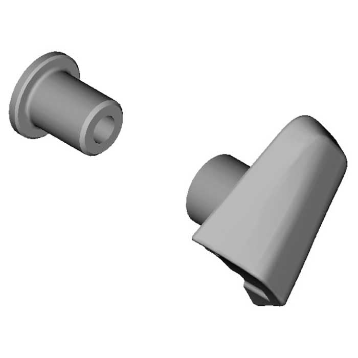 SHIMANO Fixing Bolt&Nut 4pcs FC-R8100 kit visserie pédalier