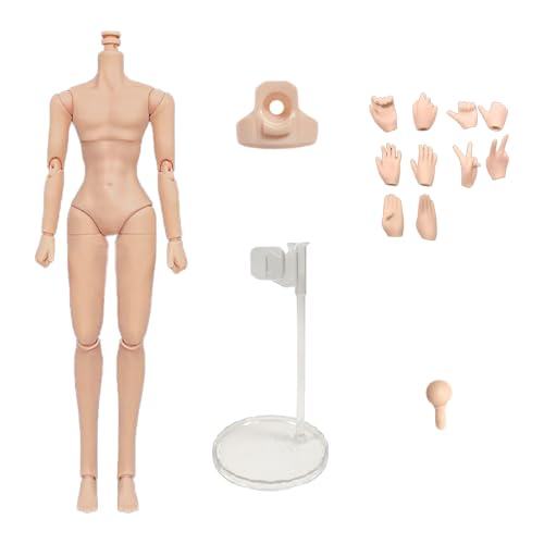 Muñeco BJD articulado 1/8 sin cabeza tipo masculino miniatura 1