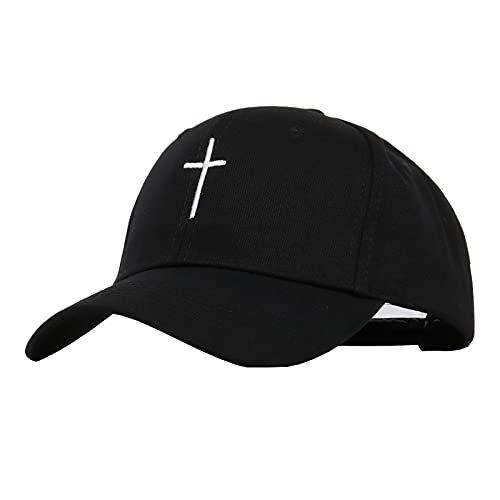 Gorra ajustable baseball bordado cruz algodón miniatura 2