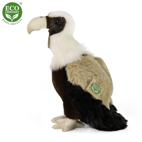 Rappa - 221758 - Geier, Plüsch, 30cm x 10cm x 14cm, Handwäsche, ECO-Friendly