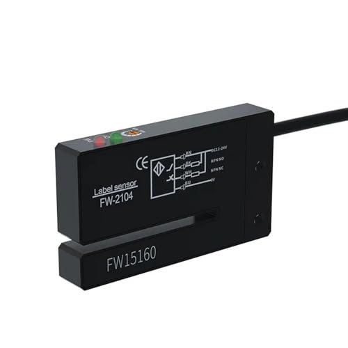 ANNESEY Sensor Óptico de Etiquetas Sensor de Etiquetas Capacitivo FW-2104 for Equipos de etiquetado automático