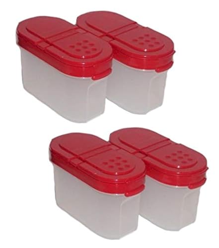 Tupperware Small Spice Containers Set of 4