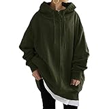 [Ｍｉｎｅｓａｍ] オーバーサイズ パーカー (01 アーミーグリーン,L)