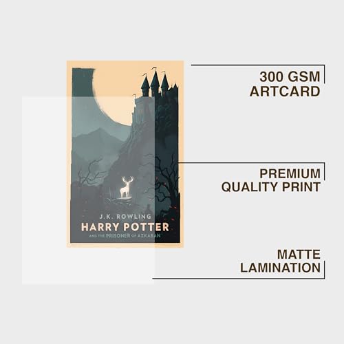 Image of CodersParadise Plastic Harry Wall Posters - Pack Of 6 | 8X12 Inch (A4 Size) | Wall Poster For Home Bedroom And Aesthetics | Included Glue Dots