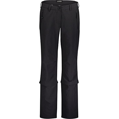 Schöffel Damen Hose Pants Engadin Zip Off, Black, 44, 11645-00-23053