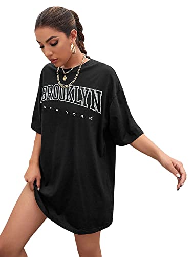Image of REVEXO Women's Cotton Blend Half Sleeve Womens /Girls /Teenagers /Pragnet Womens Printed Loose Fit T-Shirt Round Neck /Oversized T-Shirts.