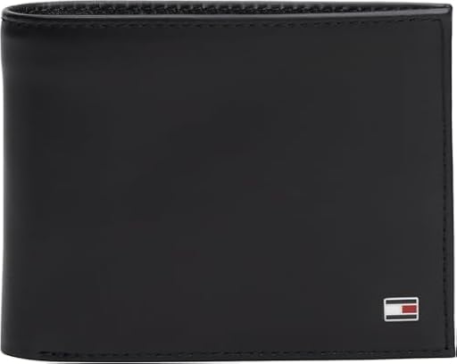 Tommy Hiliger, ETON CC FLAP AND COIN POCKET - Cartera, unisex, color black, talla OS | Ya disponible en tu tienda friki favorita! En mundofriki.es!