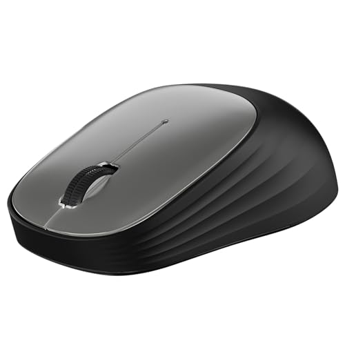 wegear Bluetooth Wireless Mouse for Laptop, PC, MacBook, Chromebook,1600 DPI Optical Tracking Blue Tooth Mice, Compact and Portable Computer Mouse for Work or Travel, 12-Month Battery Life-Black