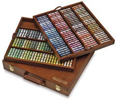 Amazon.com : Sennelier Soft Pastel Wood Box Set of 175 Full