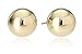 14k Yellow Gold Ball Stud Earrings