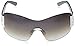 Rocawear womens R387 Frameless UV Protective Vented Shield Sunglasses Gifts for Women with Flair 130 mm, White, mm US