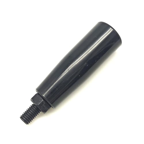 Image of Nylon Revolving Handle with M8 M10 Male Thread Screw Foldable Part Crank Handle Rotating Handle Plastic Knob for Industry Lathe Milling Grinding Machine (M10x80), Black