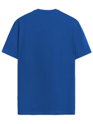 Image of ADRO Men's Royal Bike Design Printed 100% Cotton T-Shirt - Regular Fit, Printed T-Shirts for Men
