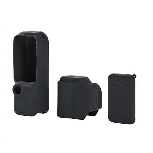 DJI Osmo Pocket 4 ��p �V���R���P�[�X �����Y�L���b�v �X�N���[���J�o�[ �X�g���b�v�t�� ���S�ی� �_�� ���G�� �t�B�b�g �Ռ��z�� �ω��� �t�̃V���R���J�o�[ �J�����A�N�Z�T���[