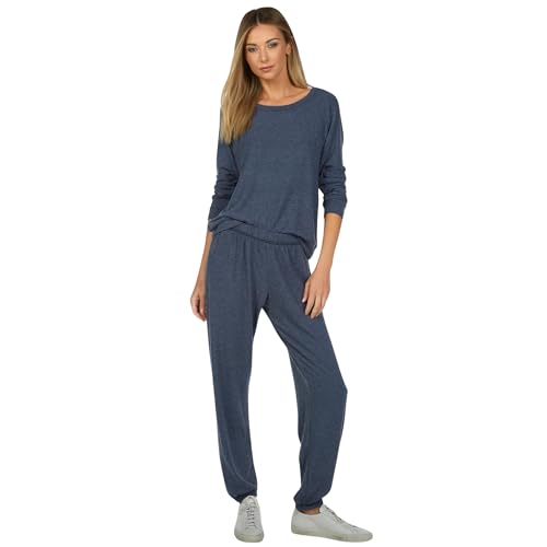 Michael Lauren George Core Womens Sweatpants, Stretchy Waistband, Soft Knit Fabric, Oversized Fit Sweatpants4