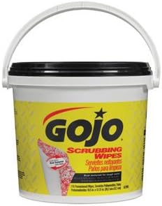 Gojo Scrubbing Wipes 80Ct Ind Wrap Display Ctn