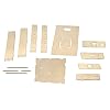 The G-Bass 2-string DIY Electric Bass Guitar Kit - Fretless Style