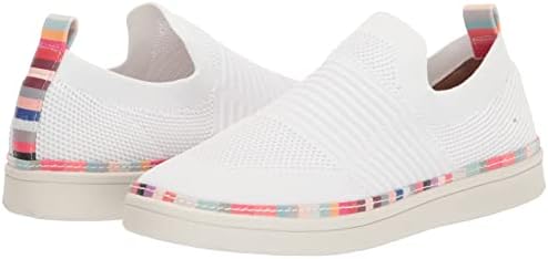 LifeStride Womens Navigate Slip-On Sneaker White/Rainbow 9 W | Image 5
