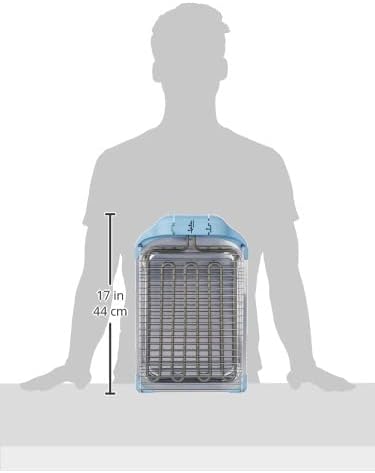 Jata - BQ5101AM, Barbecue elettrico, 2400 W, acciaio inox, blu Jata - BQ5101AM, Barbecue elettrico, 2400 W, acciaio inox, blu