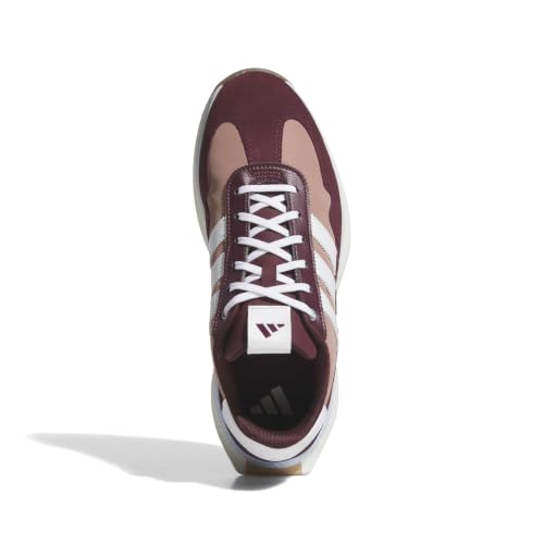 adidas Men's S2G 26 Textile Spikeless Golf Shoes, Maroon/Footwear White/Crystal Sky, 7.5 by adidas - Used condition - Image 2