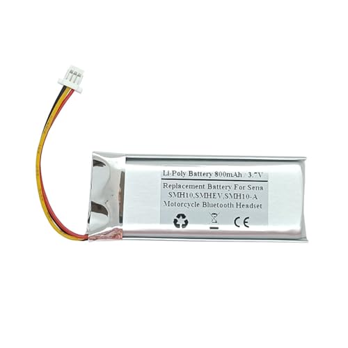 Batería Sena SMH10 de 800 mAh repara fallos de autonomía en intercomunicador