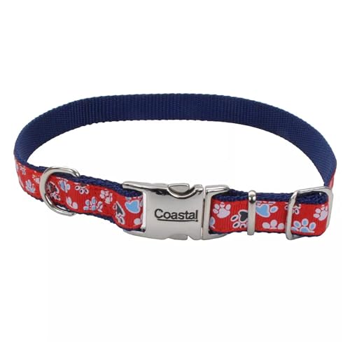 Coastal Pet - Ribbon - Adjustable Dog Collar with Metal...