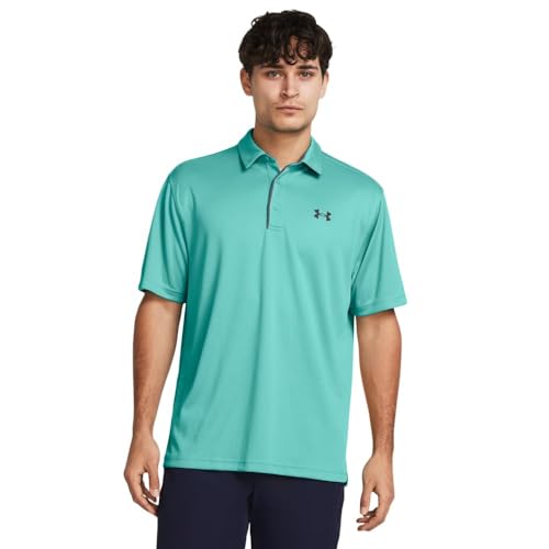 Image of Under Armour Men's Polyester Solid Tech Polo | T-Shirt | 1290140-001