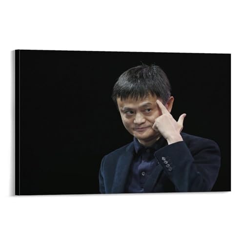 Toile Jack Ma 2 décoration murale haut de gamme 40 x 60 cm pour salon