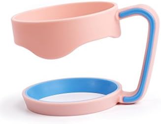 Plastic Handle Hand Rubber Anti-Slip Grip Accessory for 30 OZ Yeti & Other Cooler Tumbler Rambler Cup (HANDLE ONLY)