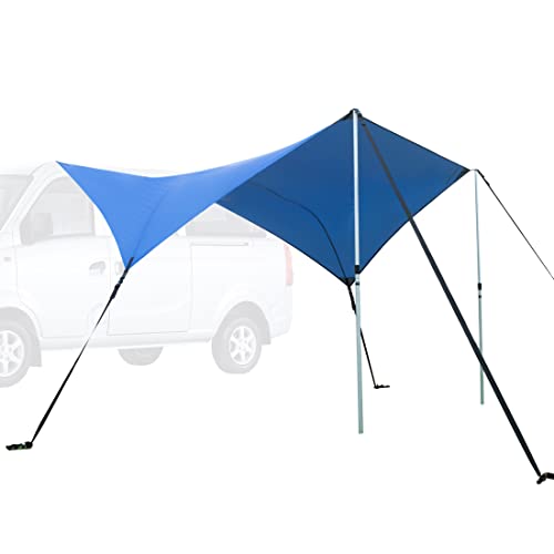 Ultrasport Toldo para vehiculos, Adultos Unisex, Azul, 190/250 x 250 cm