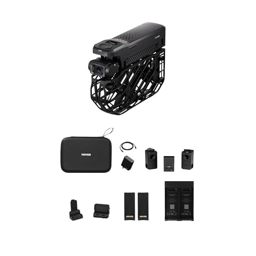 HOVERAir X1 PROMAX Caméra Sport 8K, Caméra Volante Pliable avec Vitesse de Suivi: 42KM/H, 10+ Modes Automatiques, Vol Partout avec OmniTerrain, SmoothCapture 2.0(Fly Joy Combo)