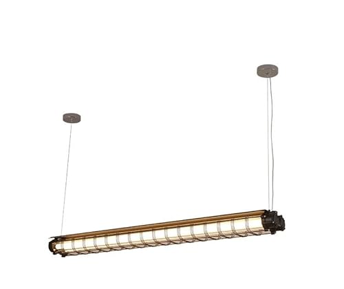 �y���_���g���C�g, �C���_�X�g���A�����g�����X�g�����R�[�q�[�V���b�v�V�����f���A�����O���^��LED�݂艺�������v�I�t�B�X�o�[�_�C�j���O���[���L�b�`���Ɩ����(Black - Double Tube,Warm light)