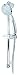 Produktbild ADOB Brause Dusch Set, Handbrause 5 Funktionen, Stange 90 cm, Brauseschlauch 150 cm, 40181