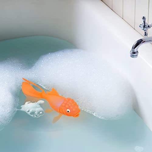 Genuine Fred Koi Toy Light-Up Bath Goldfish,Orange #TOP1