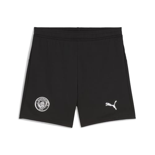 Pantalones cortos Manchester City infantiles Puma ideales para entrenamientos de fútbol