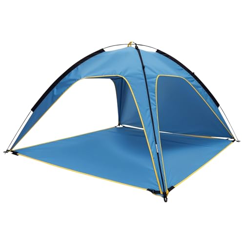 Carpa impermeable para playa, 4-6 personas, 3 puertas miniatura 1