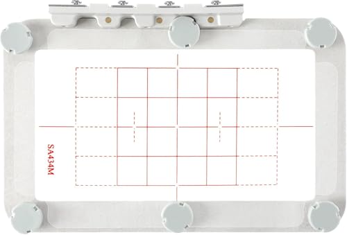 Image of Sew Tech Embroidery Hoops for Brother SE600 SE400 SE625 SE425 PE550D PE540D PE535 PE525 PE500 Innovis Babylock Brother Embroidery Machine Hoop (3in1-AM-MS-FBA)