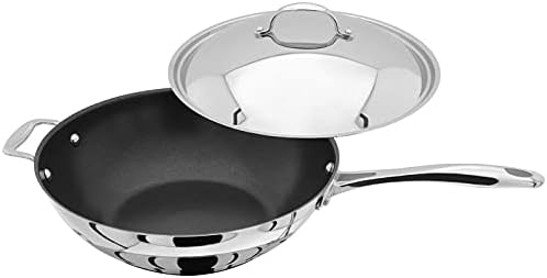 Stellar 7000 S713 Stainless Steel Teflon Non-Stick Frying Pan 20cm, Induction Ready, Oven Safe - 10 Year Non-Stick Warranty